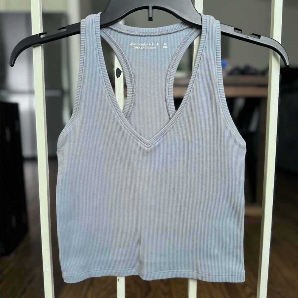 Abercrombie & Fitch Blue Racerback Tank